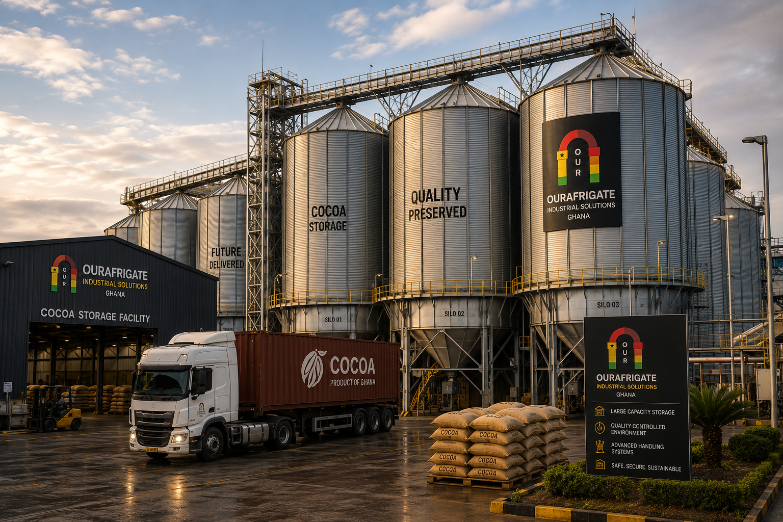 Ghana Cocoa Export Infrastructure