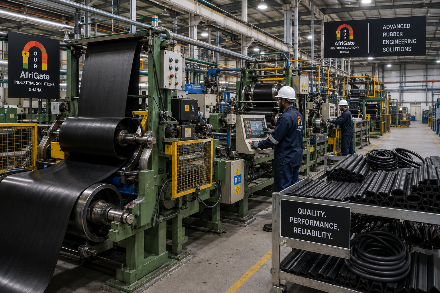 Industrial Manufacturing Line