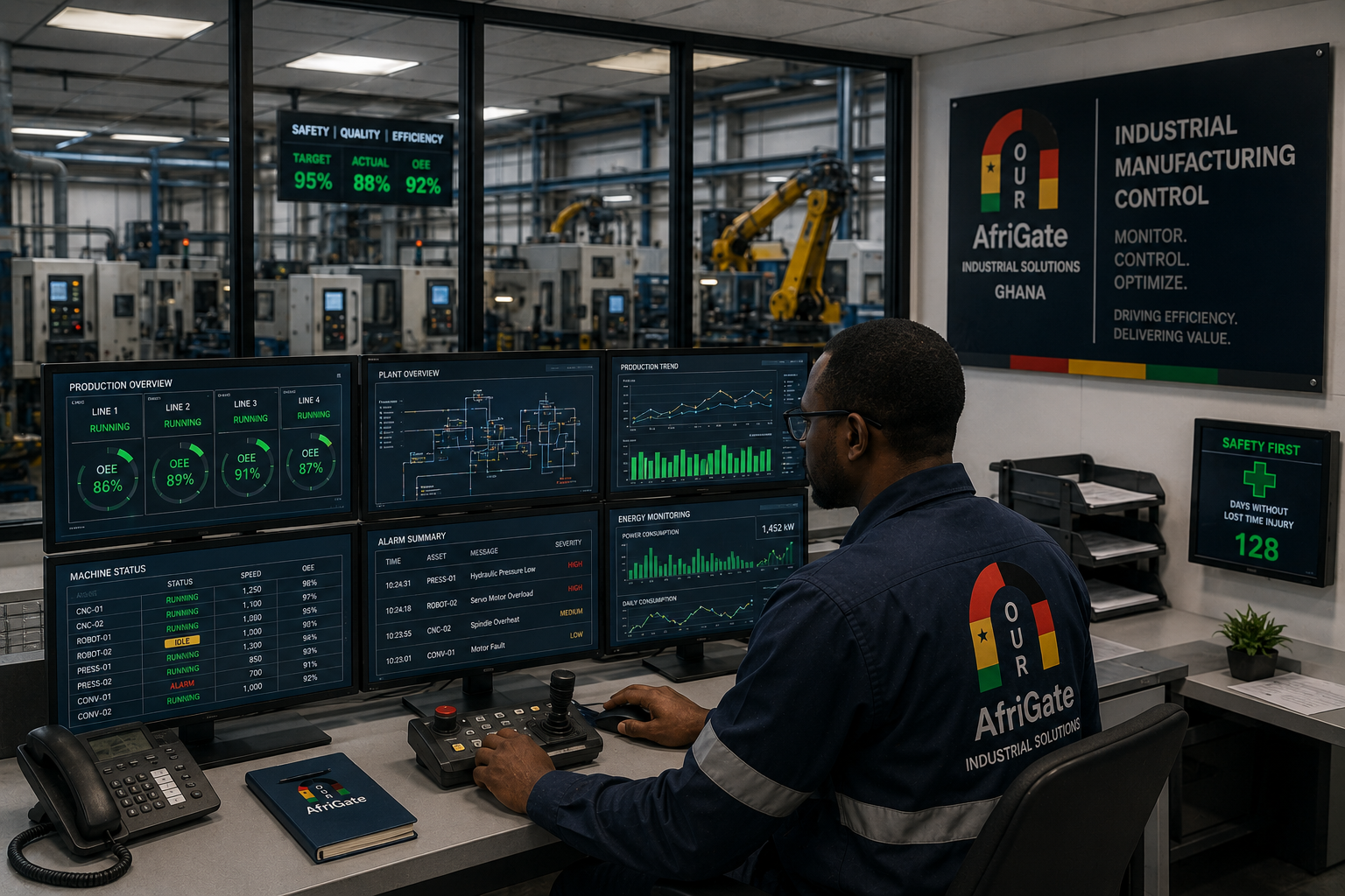Industrial Manufacturing Control